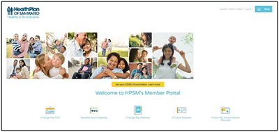 Member Portal landing page with border_400X190
