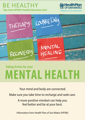 Mental Health newsletter cover