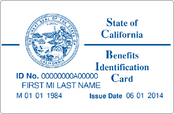 Old Medi-Cal BIC card